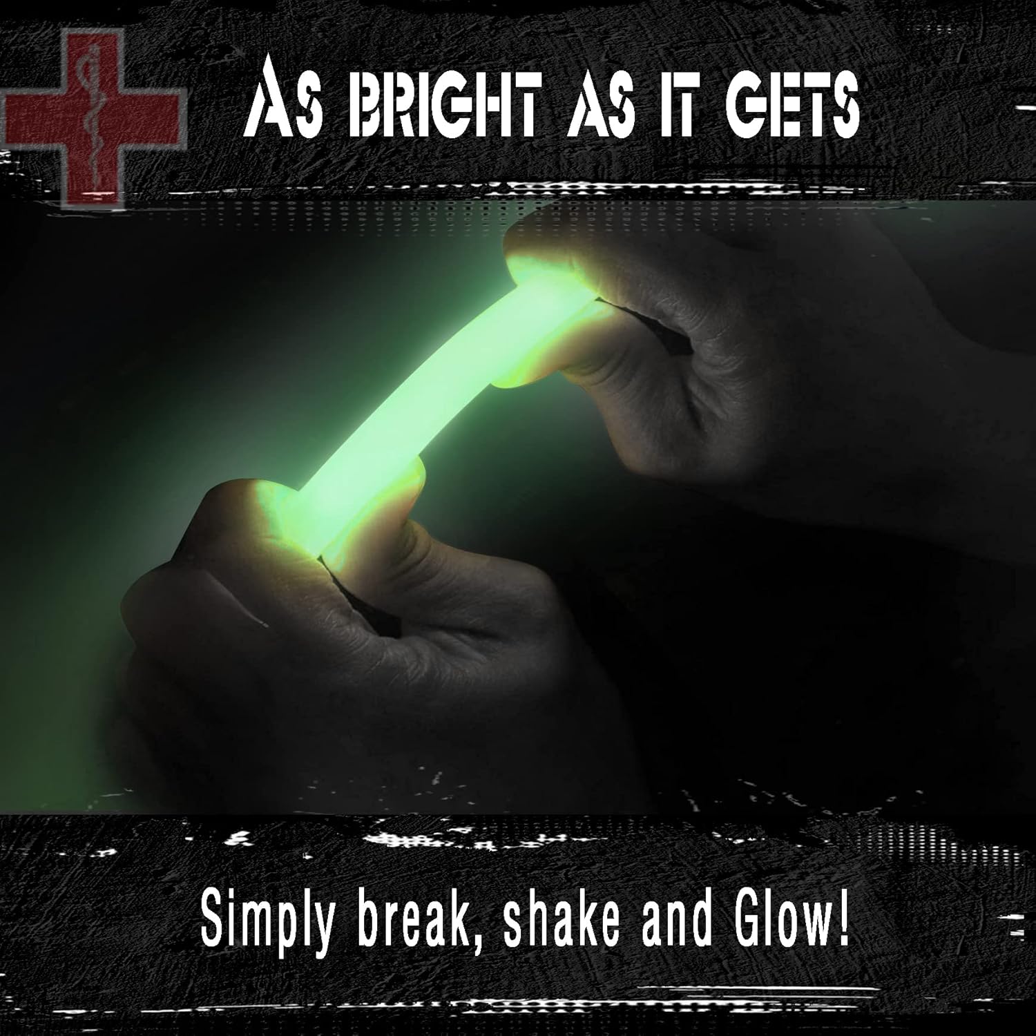 Emergency 10 Ultra Bright Green Glow Sticks - Individual Packed With Lanyard - For Camping Survival - Glow Lights for Blackouts, Hurricane and Storms- 6 Inch Chem Light Sticks with 12 Hour Duration - Image 6