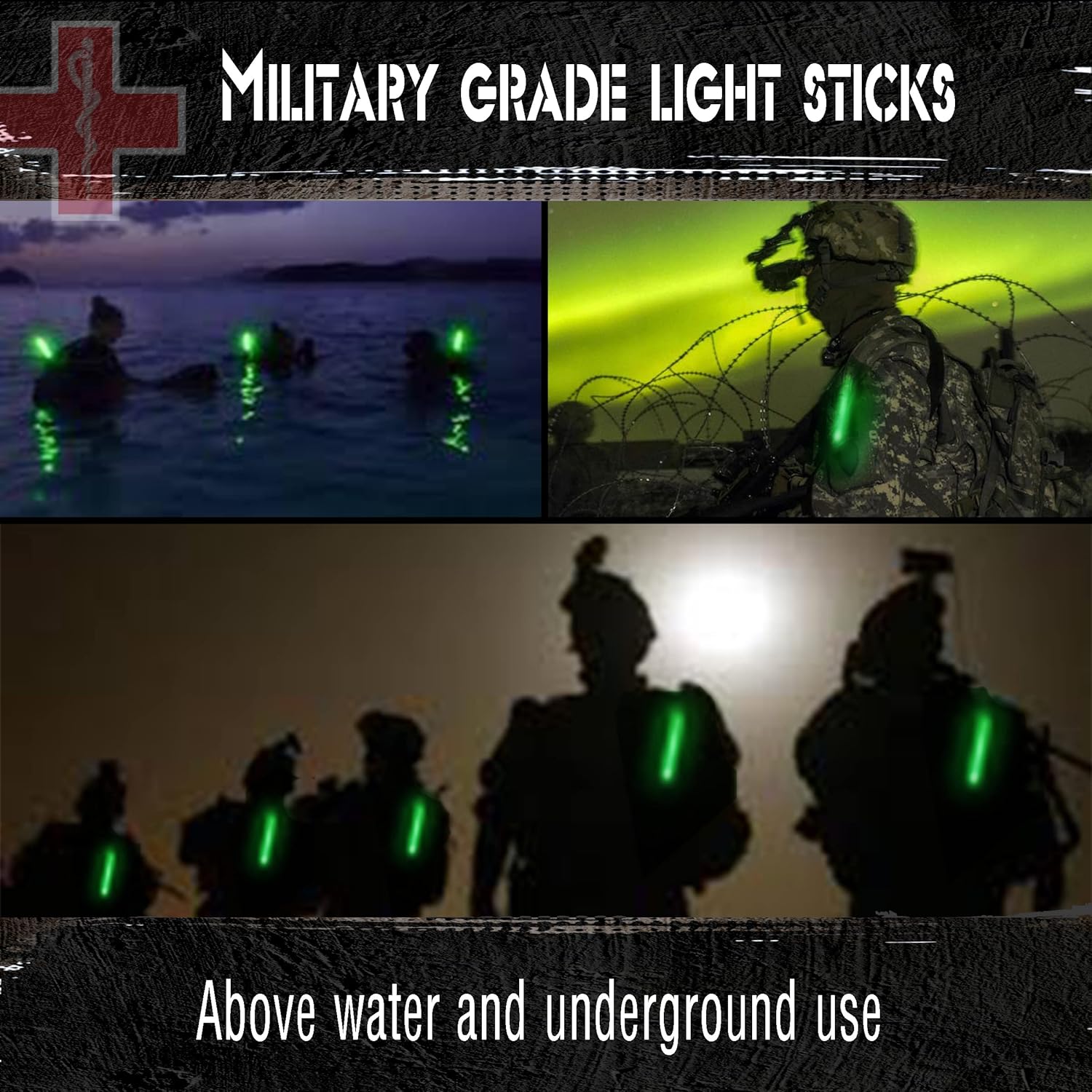 Emergency 10 Ultra Bright Green Glow Sticks - Individual Packed With Lanyard - For Camping Survival - Glow Lights for Blackouts, Hurricane and Storms- 6 Inch Chem Light Sticks with 12 Hour Duration - Image 7