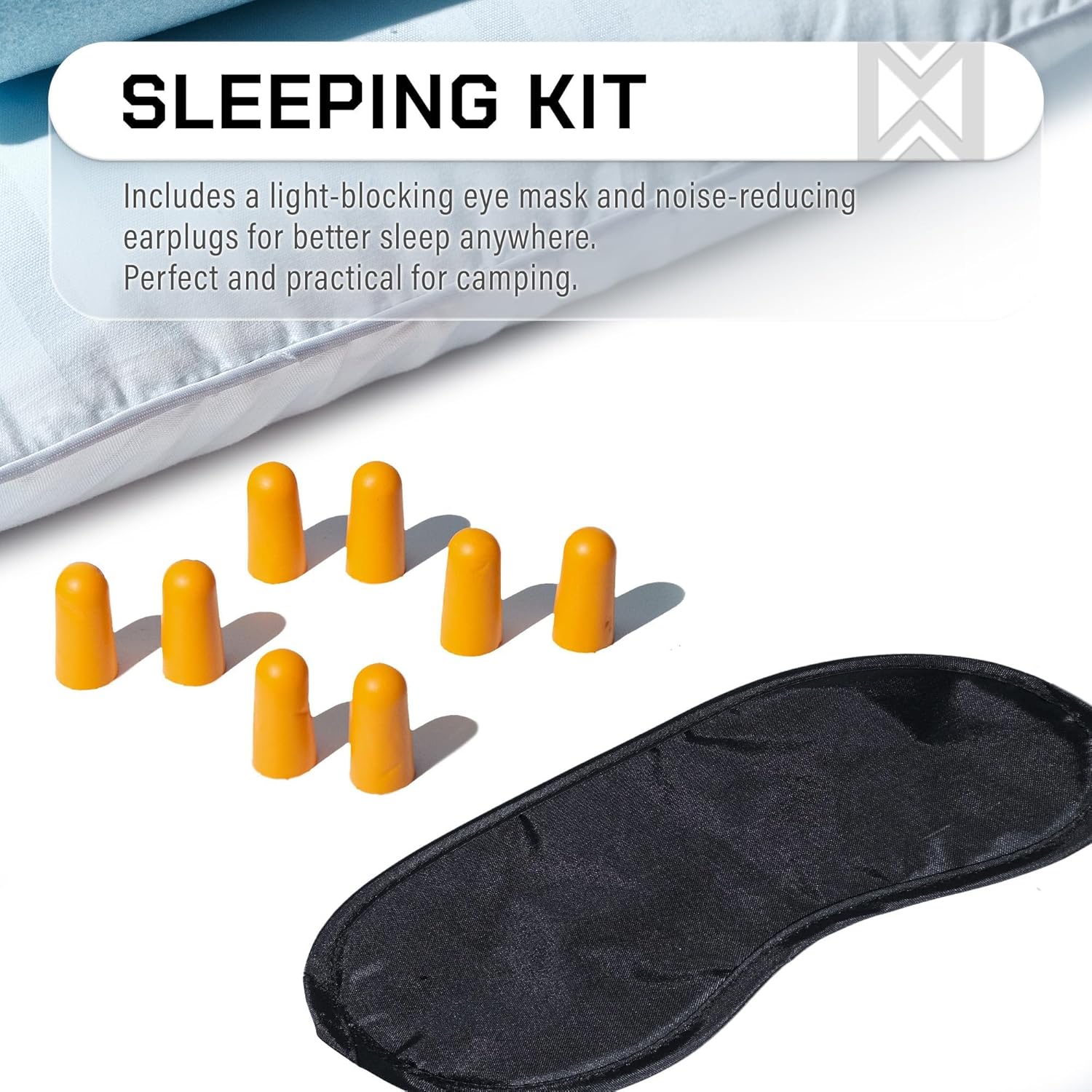 Camping Pillow 2 Pack — Camp Pillow, Backpacking Pillow — for Sleeping Bag & Hiking, Reliable & Comfortable - Image 6