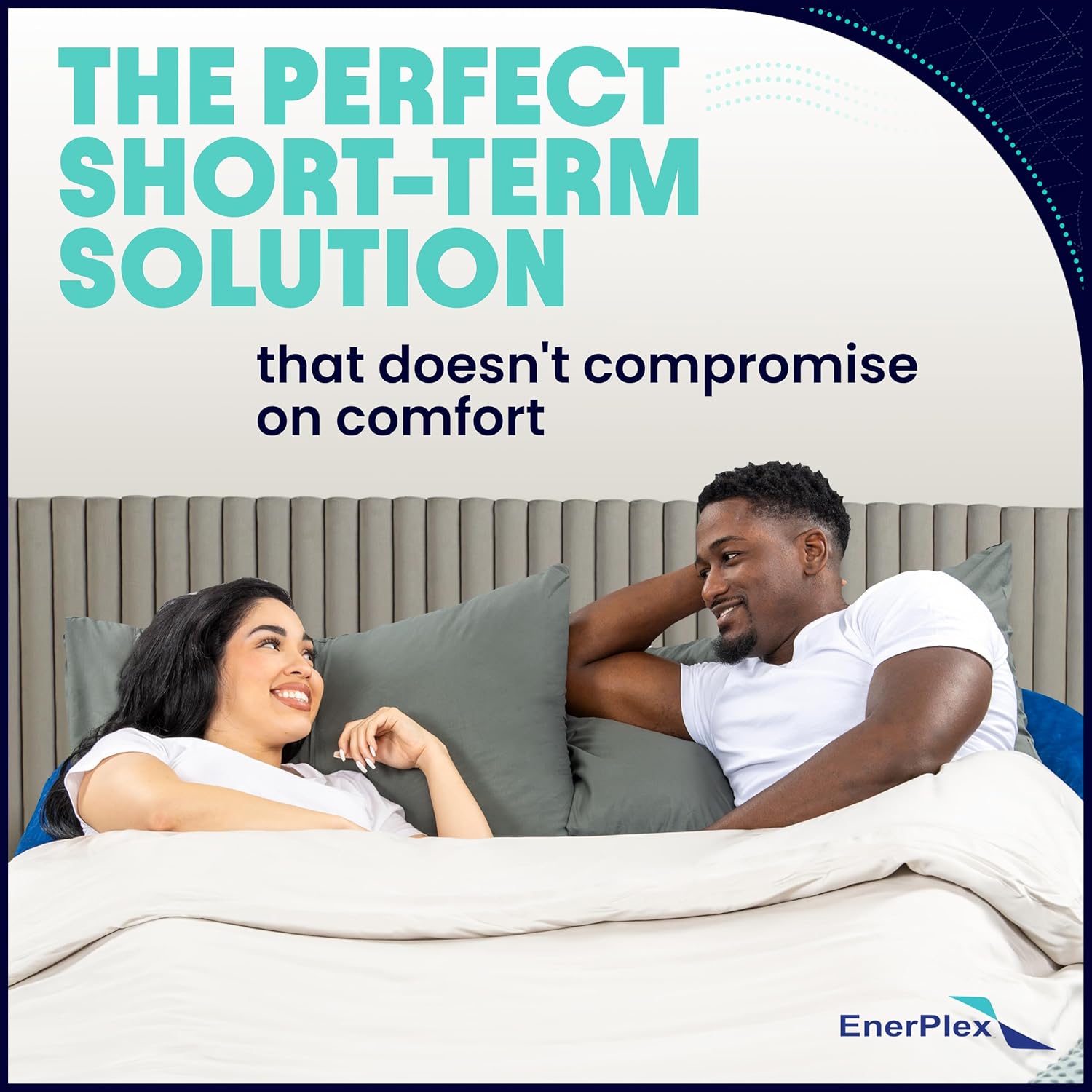 EnerPlex Dual Pump Luxury Queen Size Air Mattress Airbed with Built in Pump Raised Double High Queen Blow Up Bed for Home Camping Travel 2-Year Warranty - Image 7